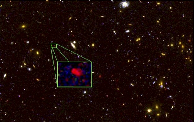 Main image for page: Mest avlägsna galaxen upptäckt