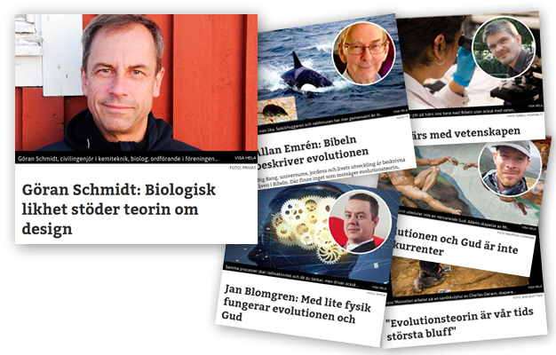 Main image for page: Uppdaterad: Debatt om evolutionsteorin och Bibeln i Dagen