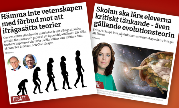 Main image for page: Professorer i Debatt i Dagen angående förbudet att undervisa om kritik mot evolutionen