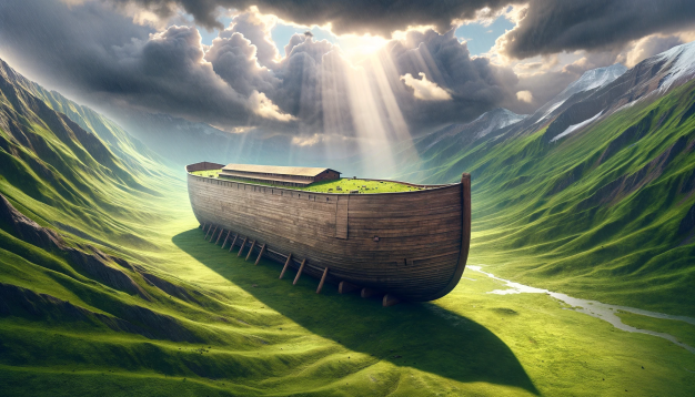 Main image for page: Nyhetsflash: Noas ark hittad! Eller är den det?