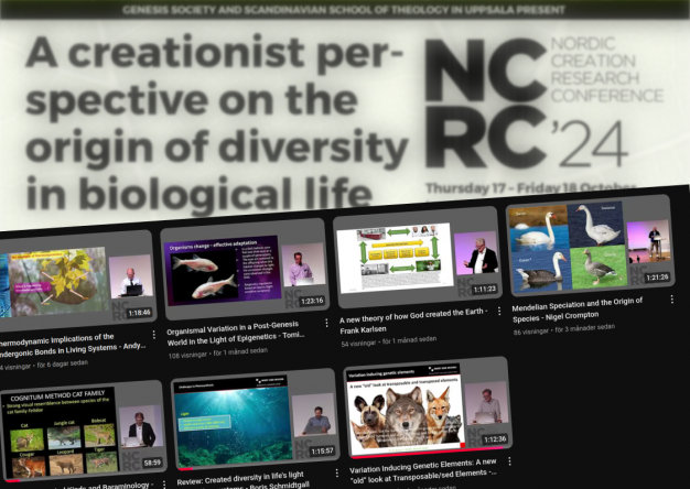 Main image for page: Inspelade föredrag från Nordic Creation Research Conference 2024 ute!