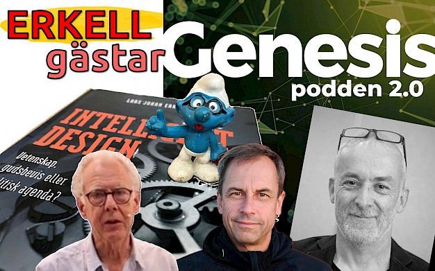 Main image for page: Video: Genesispodden 2.0 avsnitt 23 - Göran Schmidt samtalar med Lars Johan Erkell om hans bok Intelligent Design