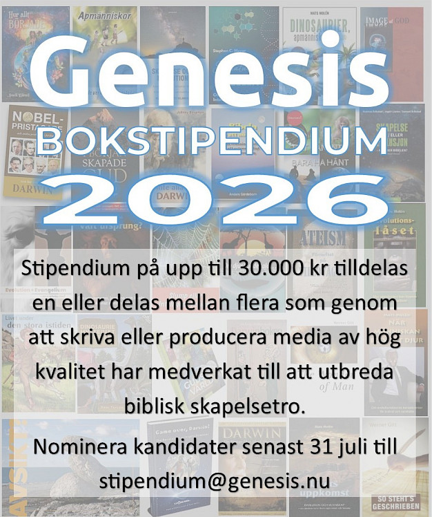 Main image for page: Genesis Bokstipendium 2026