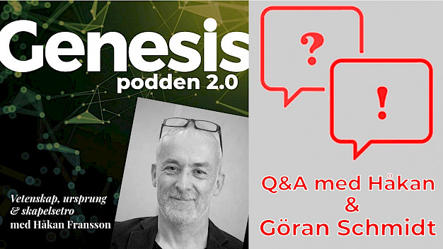 Main image for page: Video: Genesispodden 2.0 avsnitt 26 - FAQ med Göran Schmidt