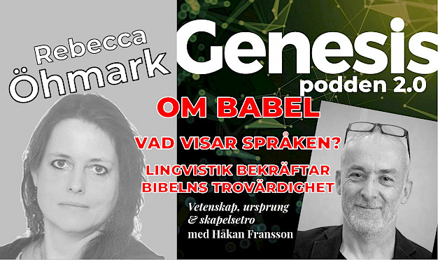 Main image for page: Video: Genesispodden 2.0 avsnitt 27 - Lingvist Rebecca Öhmark om språk, Babel och Bibelns trovärdighet