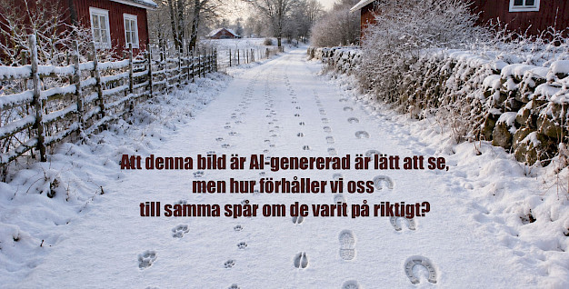 Main image for page: Spår i snö