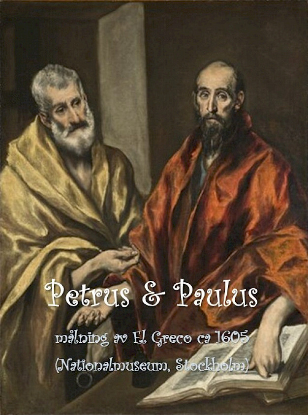 Main image for page: Apostlarna Paulus och Petrus