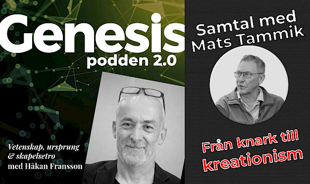 Main image for page: Video: Genesispodden 2.0 avsnitt 36 - Från knark till krationism. Samtal med Mats Tammik.