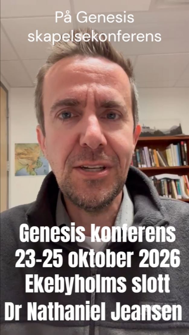 Main image for page: Video: Nathaniel Jeanson hälsning Genesiskonferens 2026