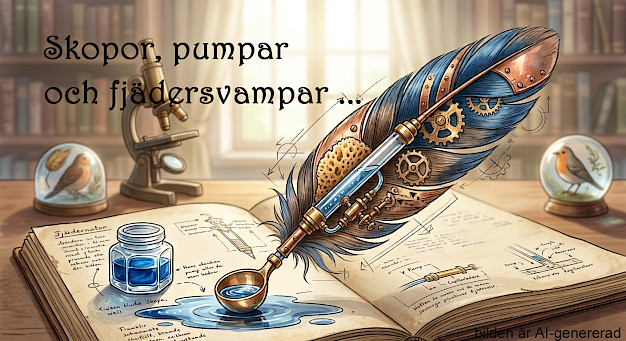 Main image for page: Skopor, pumpar och fjädersvampar - hänger de ihop?